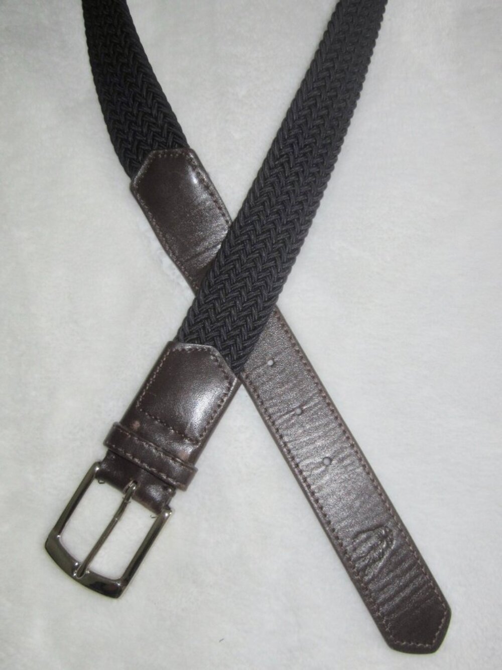 HOLDERNESS & BOURNE The Fisher Belt Navy Men’s 38 - Picture 5 of 12